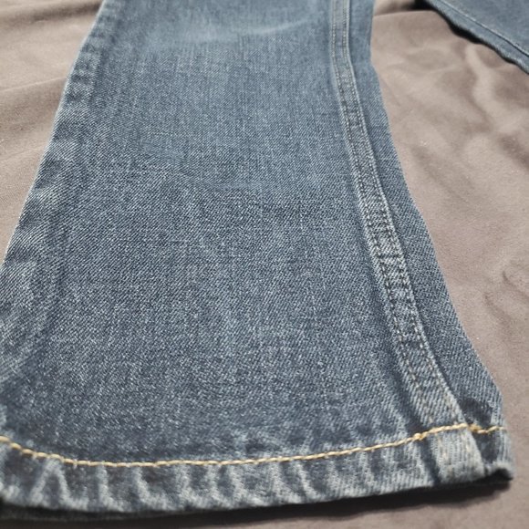 Levi's Jeans 514 Denim Slim Straight Fit Tough Durable 3X Kids Size New NWOT - Picture 6 of 9